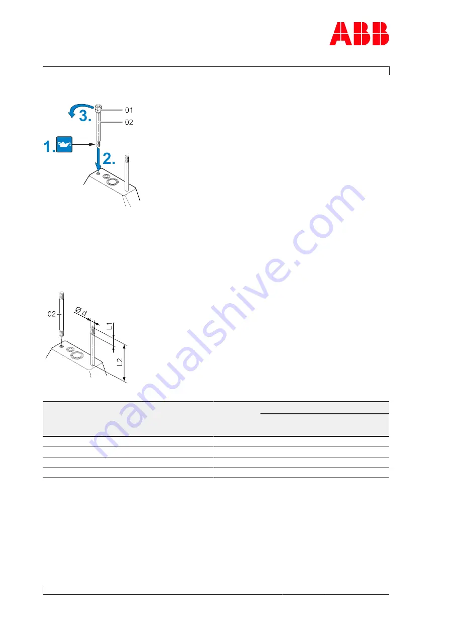 ABB HT578977 Operation Manual Download Page 44