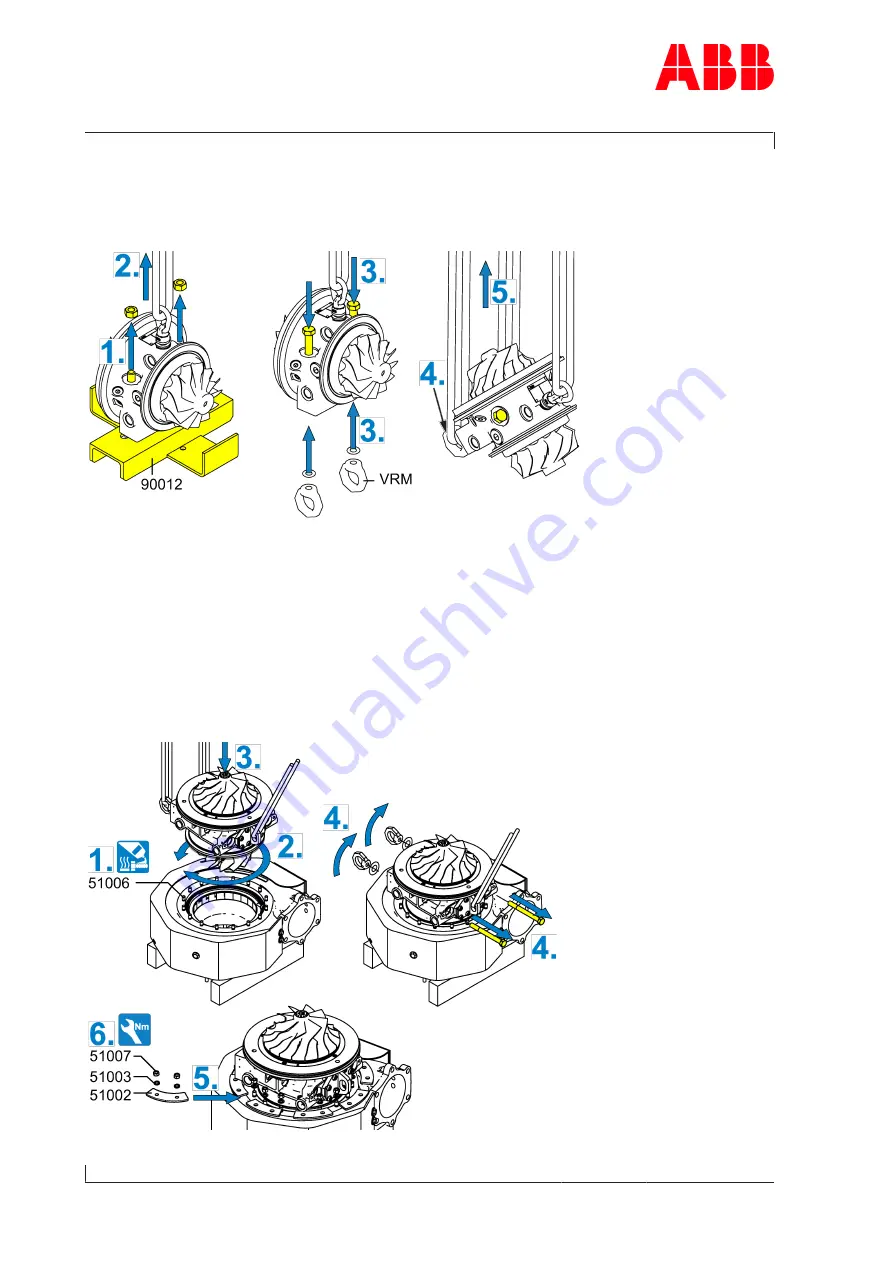 ABB HT591886 Operation Manual Download Page 116