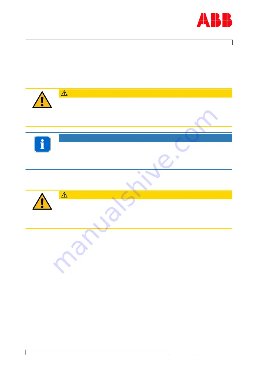 ABB HT592133 Operation Manual Download Page 116