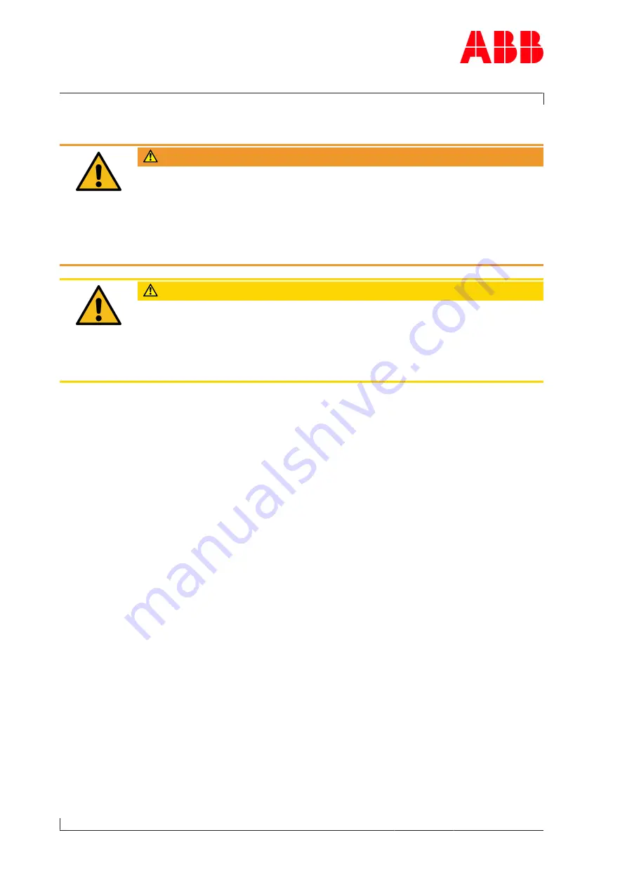 ABB HT592815 Operation Manual Download Page 40