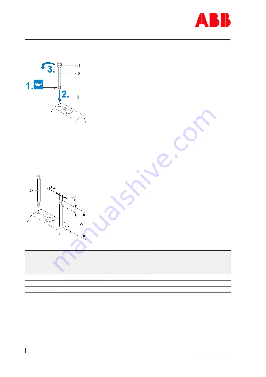 ABB HT593906 Operation Manual Download Page 44