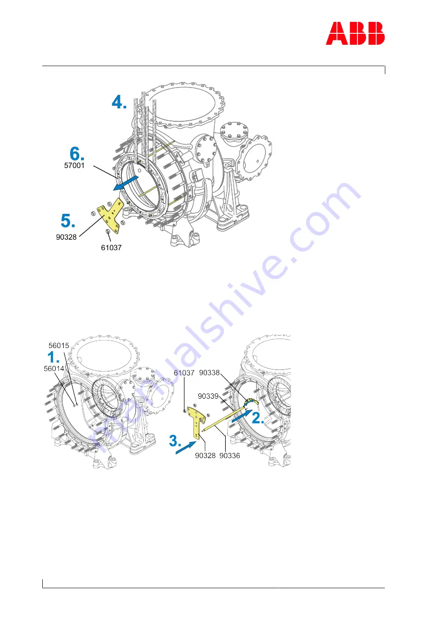 ABB HT596239 Operation Manual Download Page 100