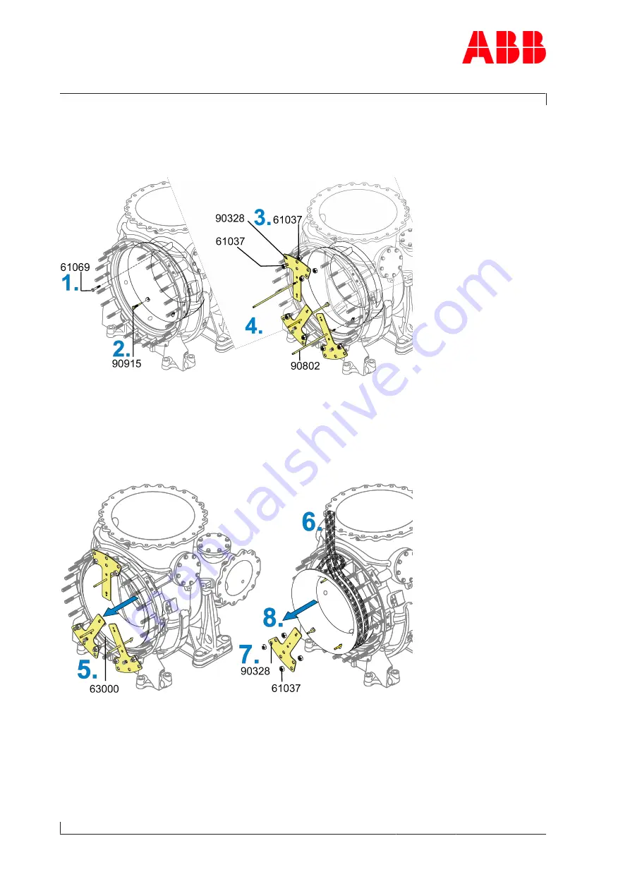 ABB HT596622 Operation Manual Download Page 98