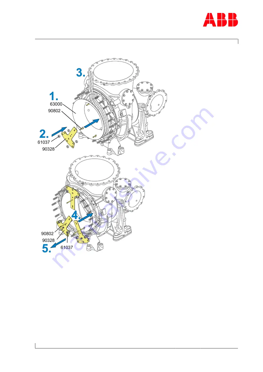 ABB HT596622 Operation Manual Download Page 105