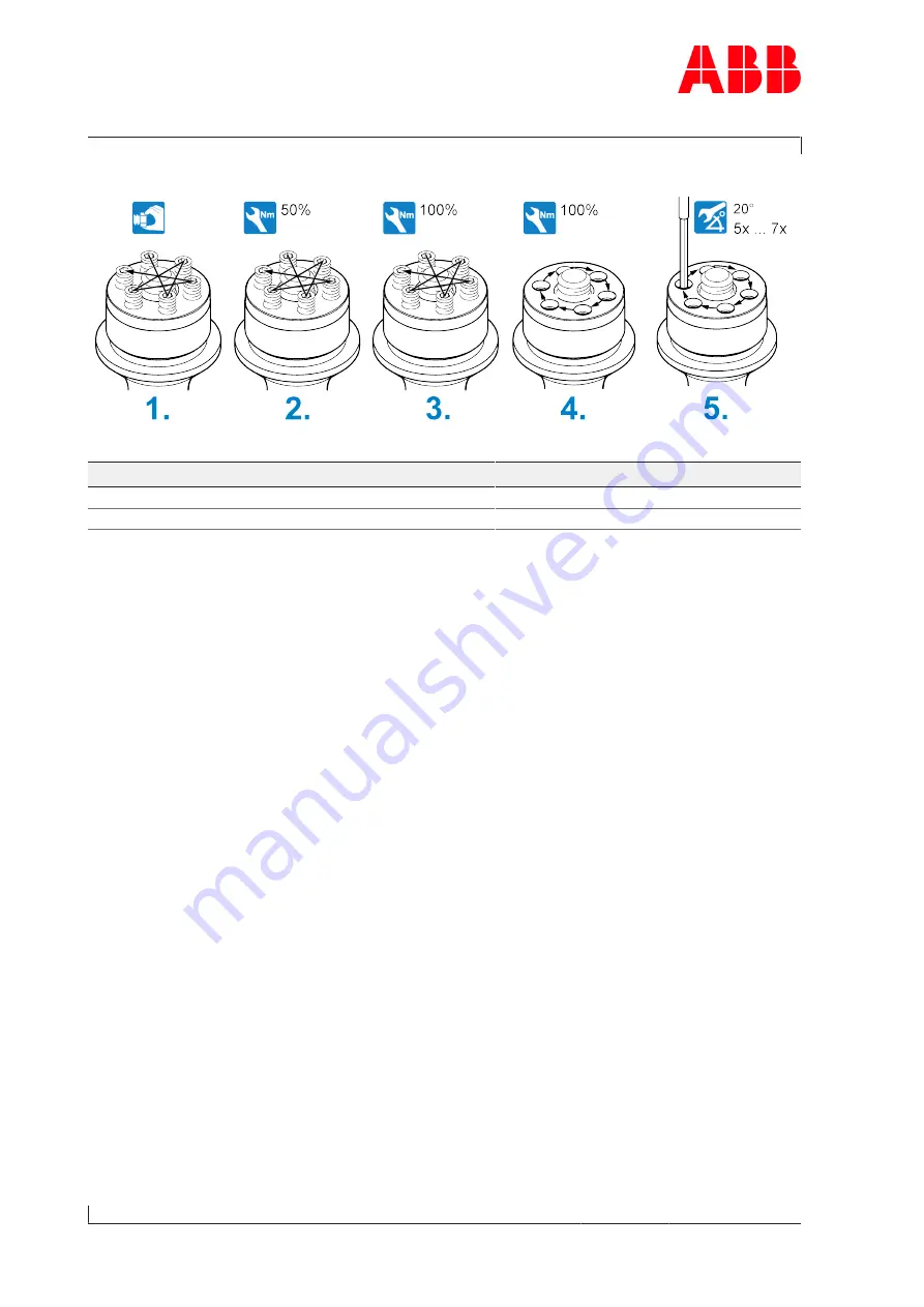 ABB HT597539 Operation Manual Download Page 50