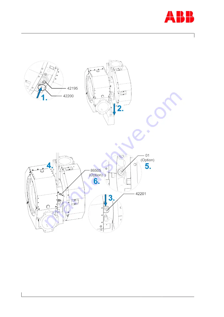 ABB HT597611 Operation Manual Download Page 136