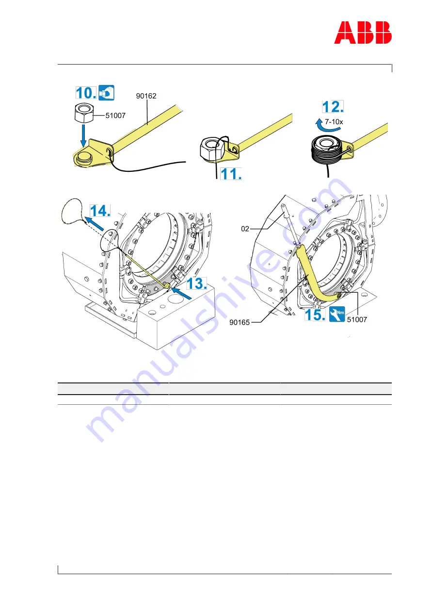 ABB HT599017 Operation Manual Download Page 159