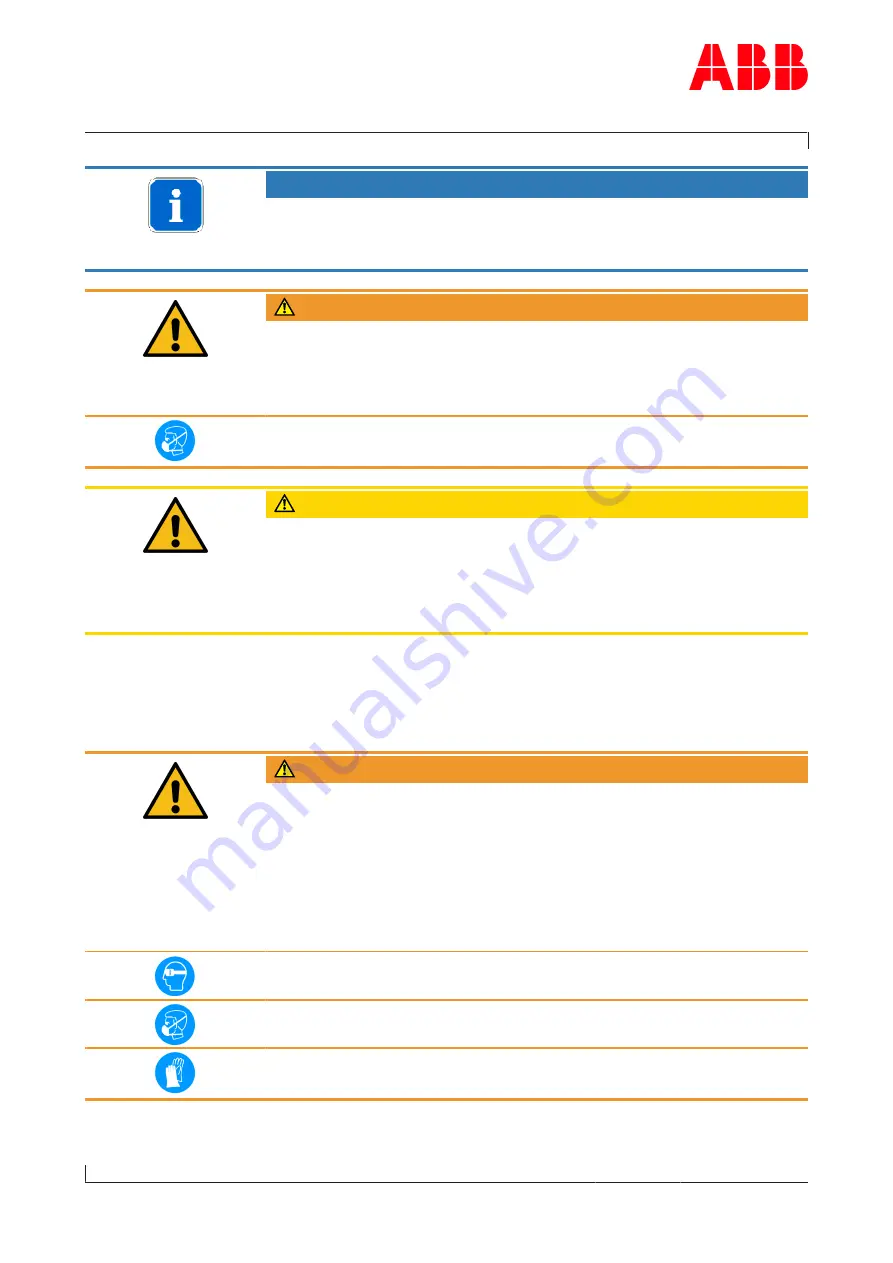 ABB HT601733 Operation Manual Download Page 64