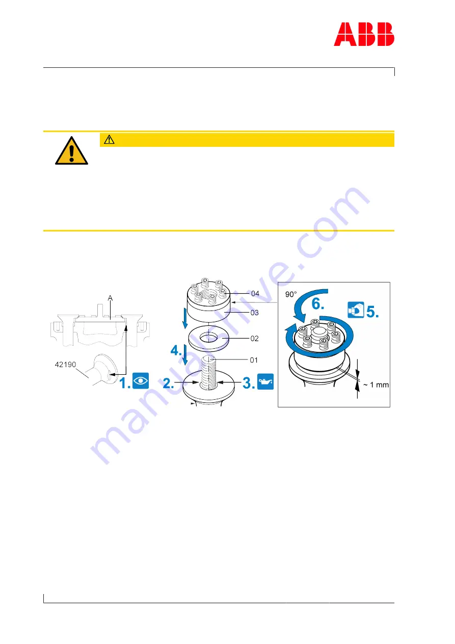 ABB HT602838 Original Operation Manual Download Page 42