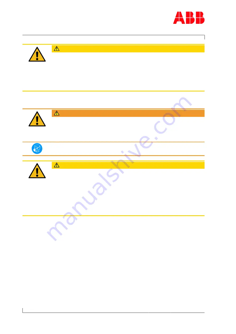 ABB HT603227 Operation Manual Download Page 62