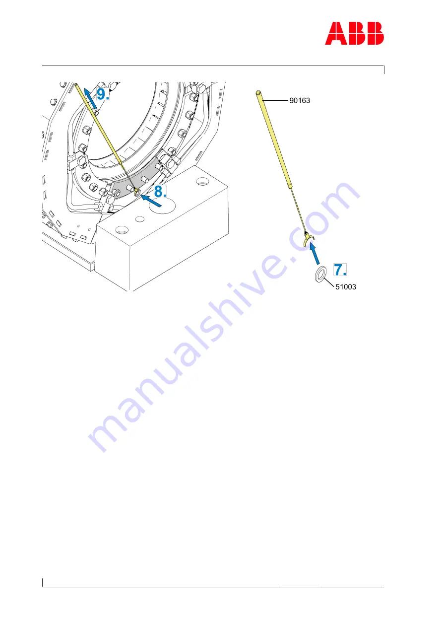 ABB HT603327 Operation Manual Download Page 158