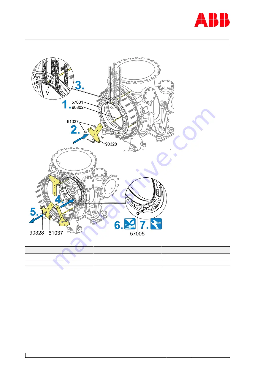 ABB HT605590 Operation Manual Download Page 98