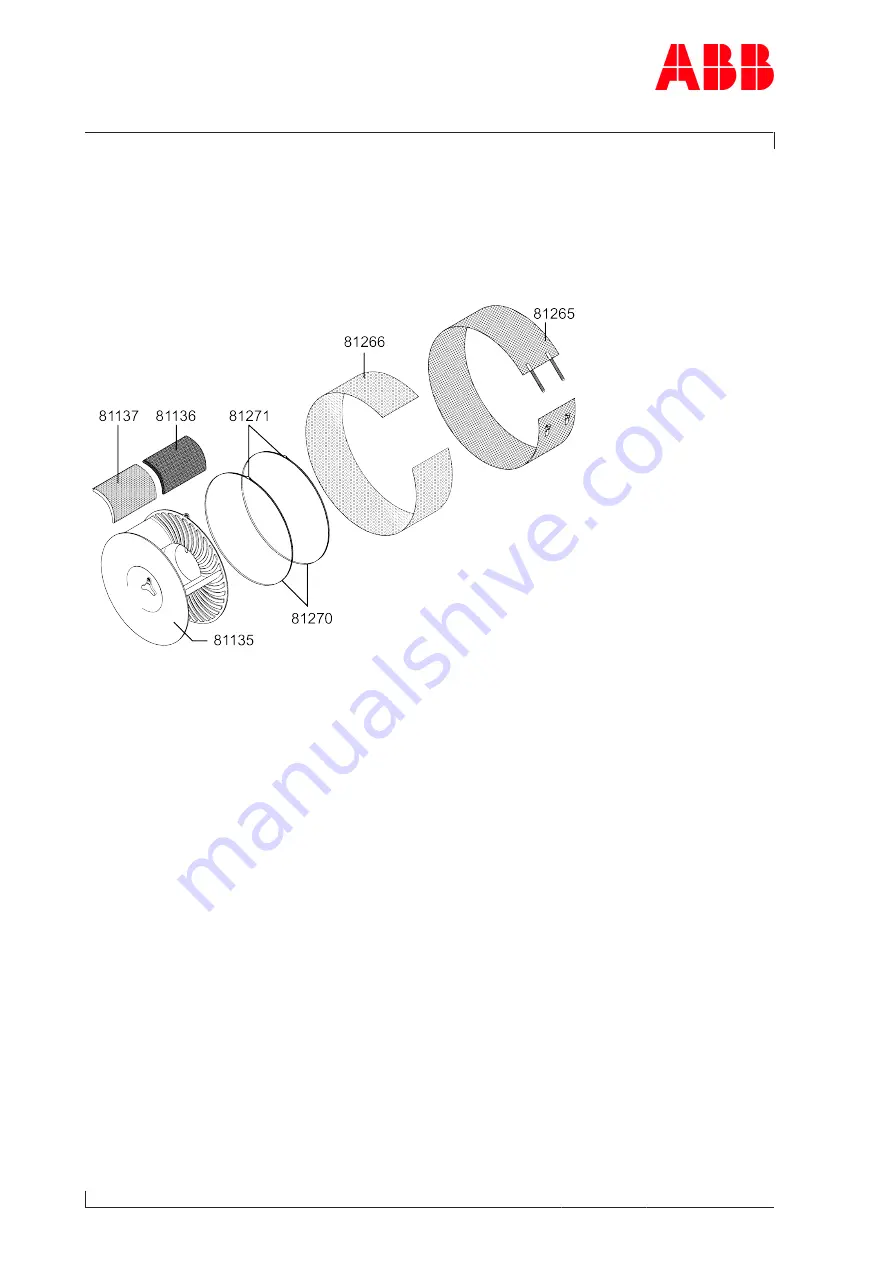 ABB HT607913 Operation Manual Download Page 70