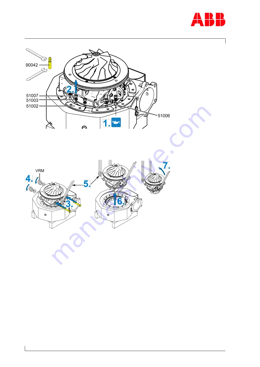 ABB HT608118 Operation Manual Download Page 104