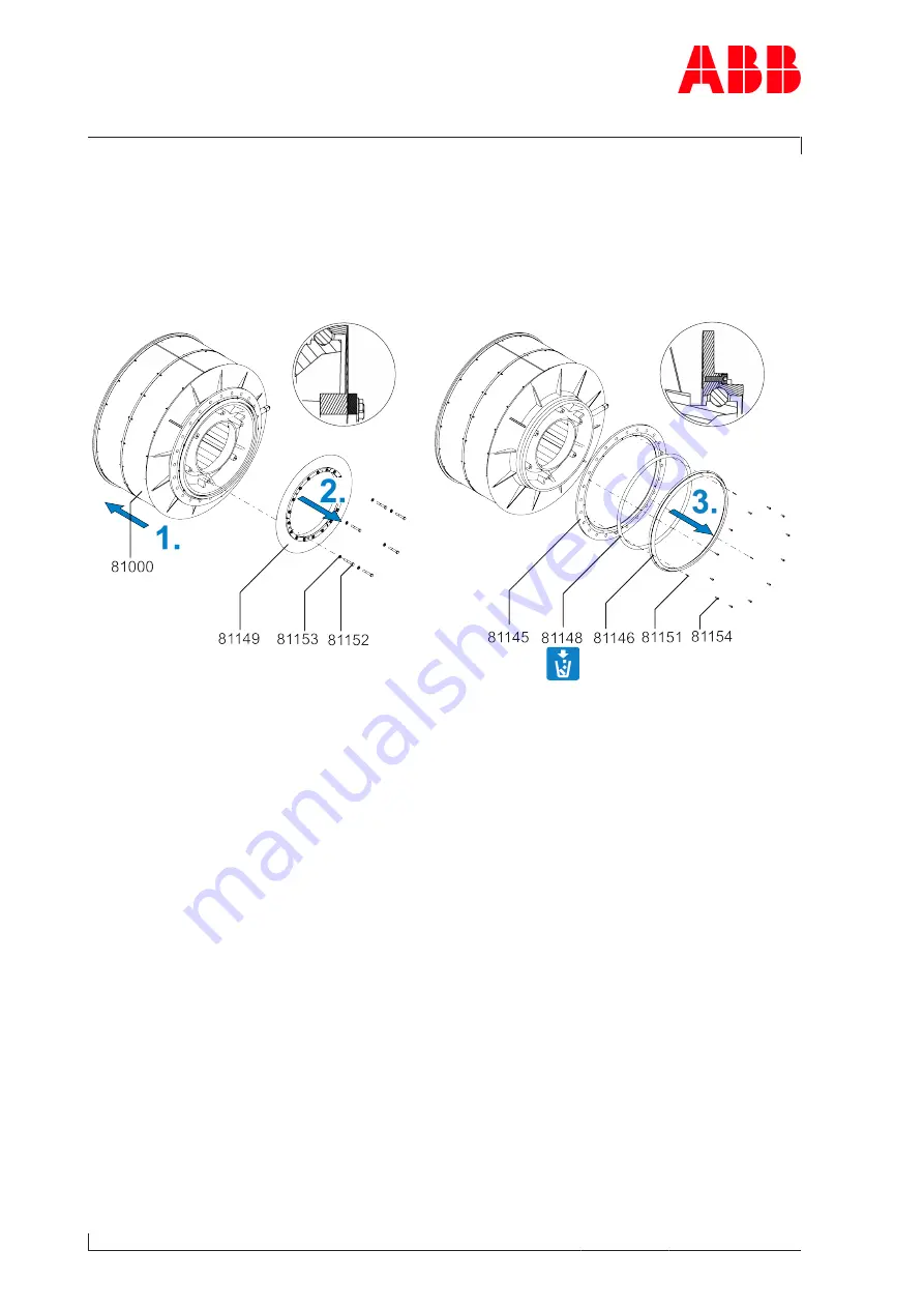 ABB HT608317 Operation Manual Download Page 82