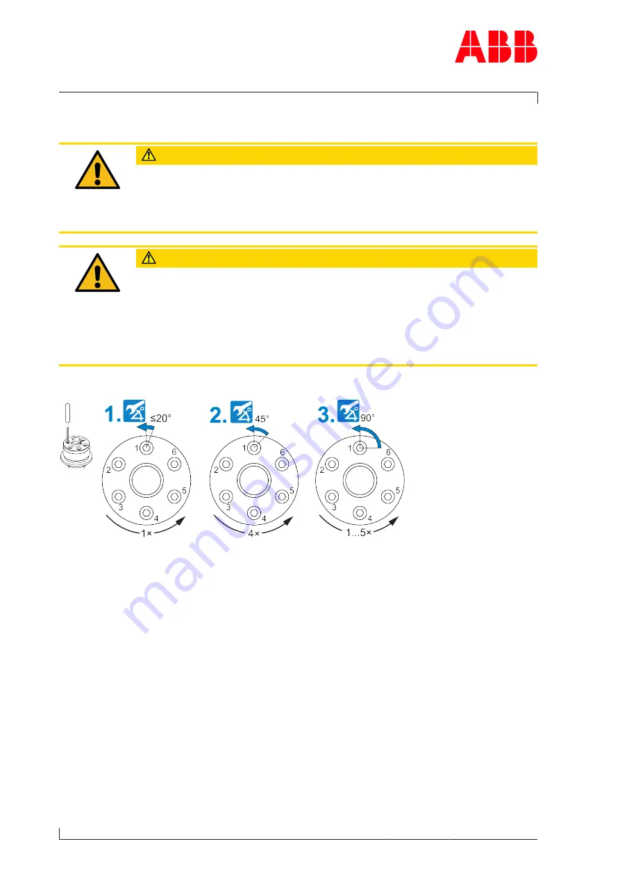 ABB HT610633 Operation Manual Download Page 36