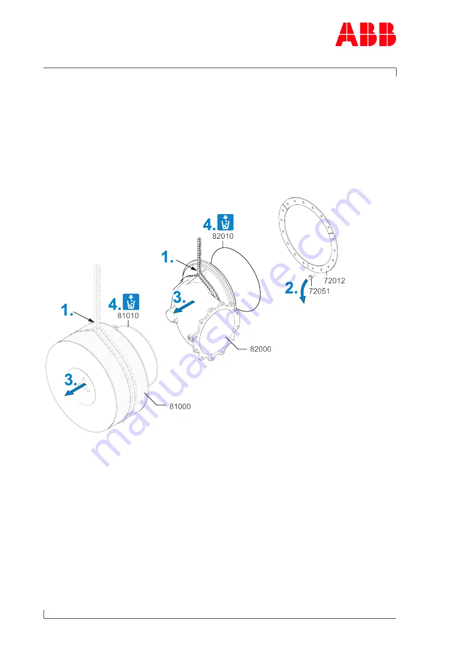 ABB HT611114 Operation Manual Download Page 136