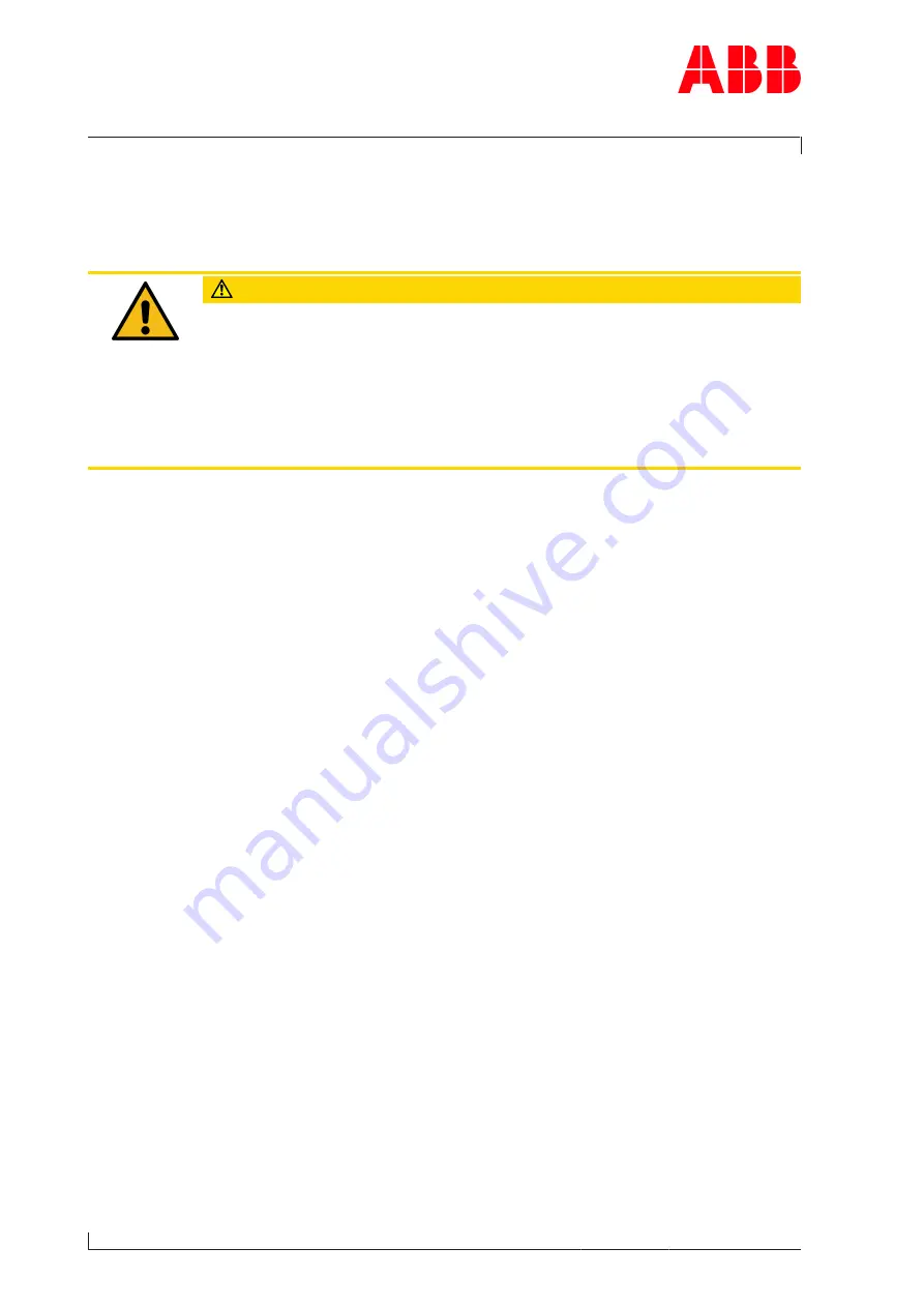 ABB HT612305 Operation Manual Download Page 122