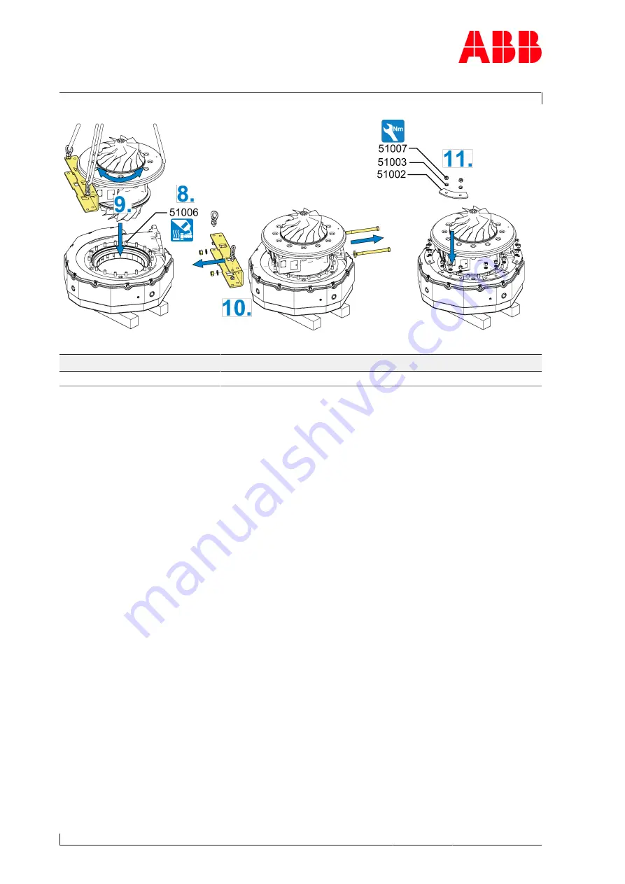 ABB HT612540 Operation Manual Download Page 114