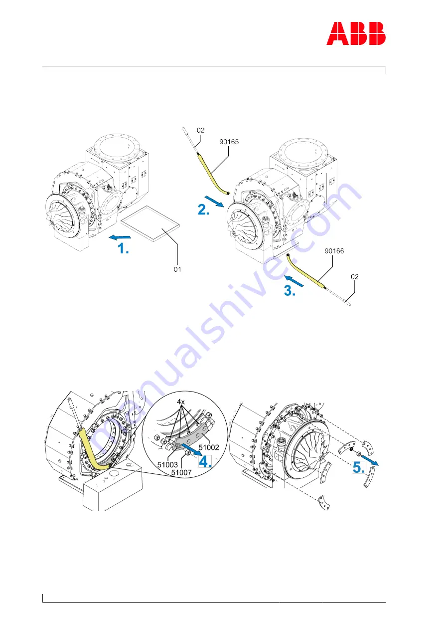 ABB HT612540 Operation Manual Download Page 144