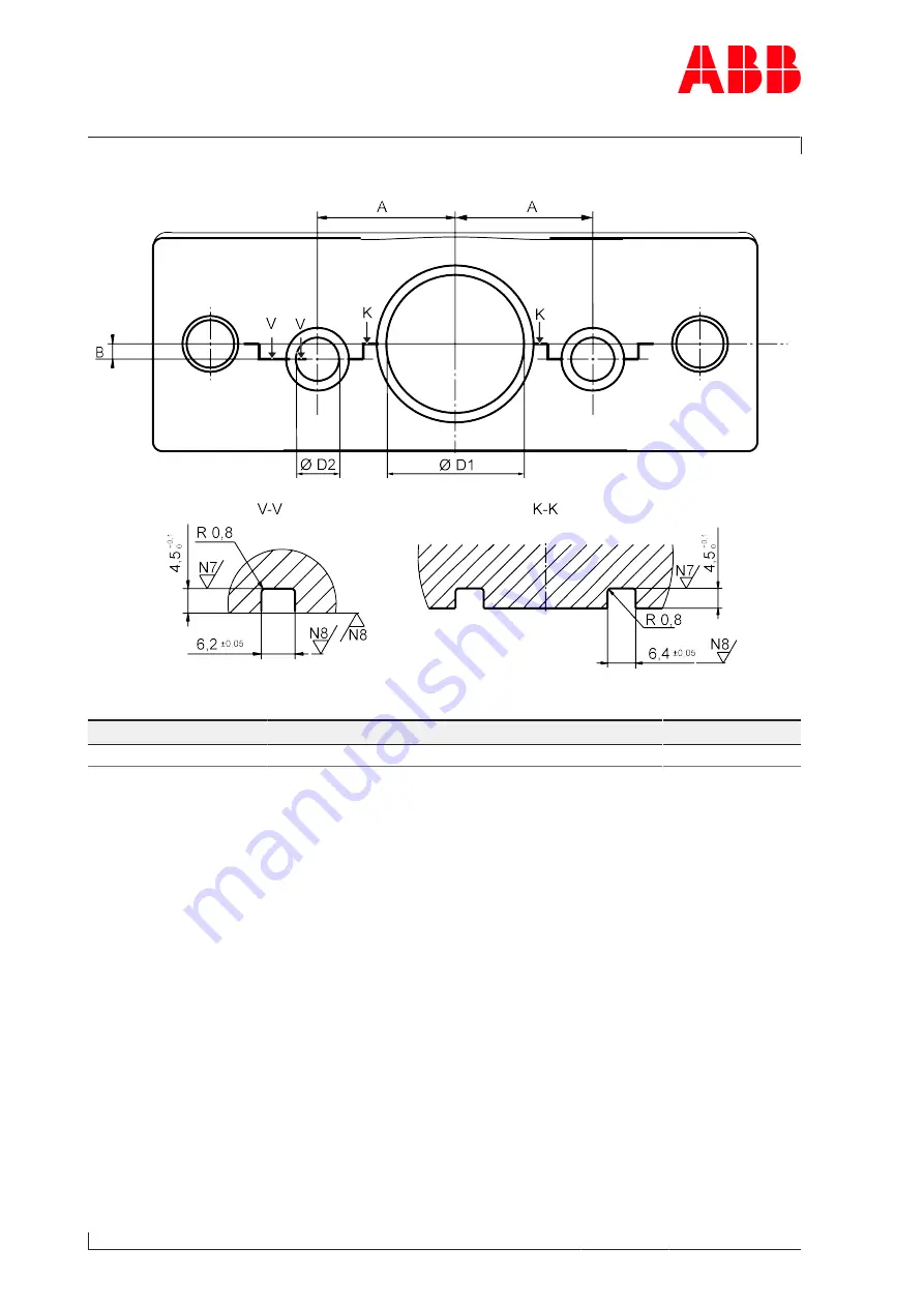 ABB HT612540 Operation Manual Download Page 158