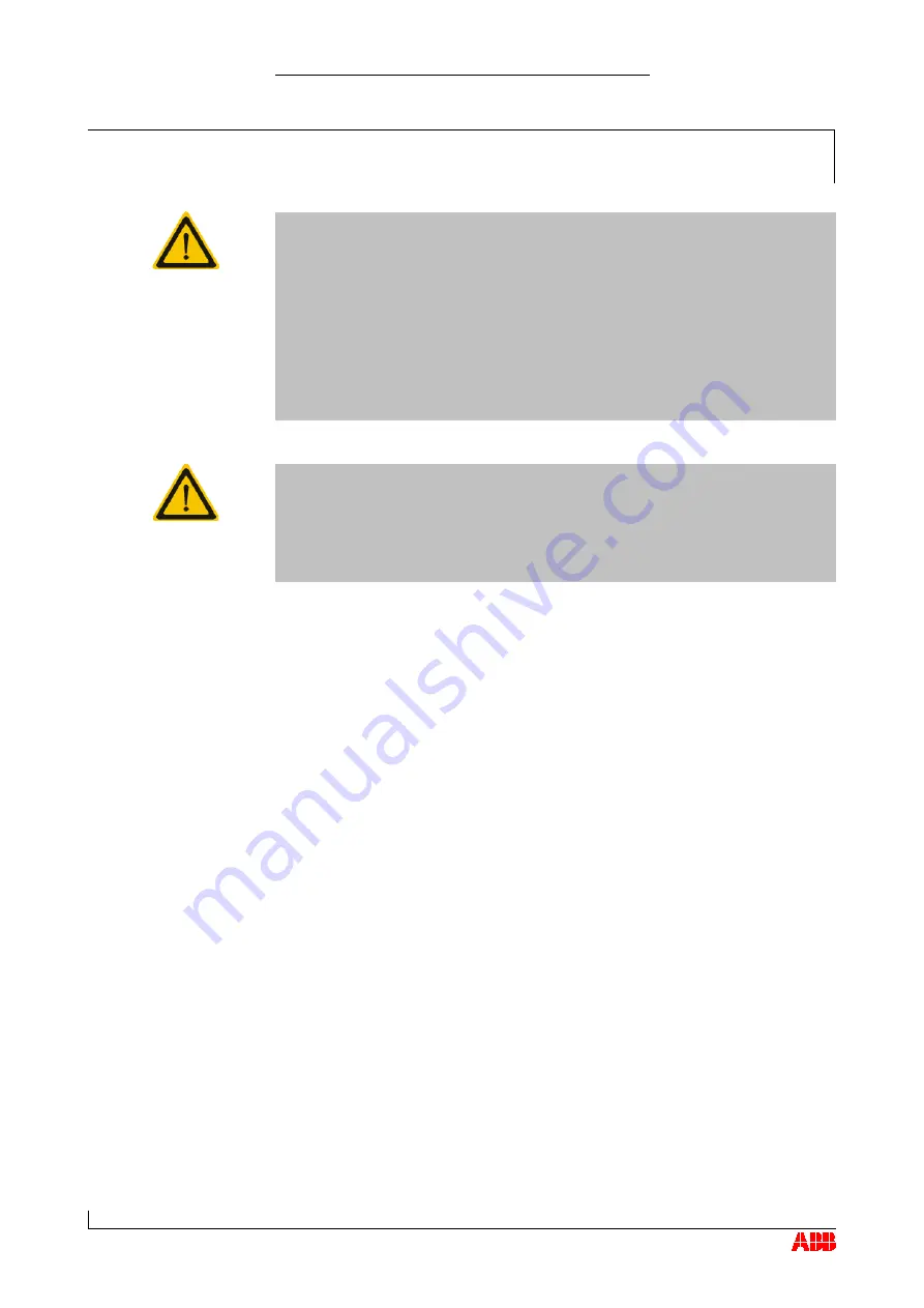 ABB HT842097 Operation Manual Download Page 30