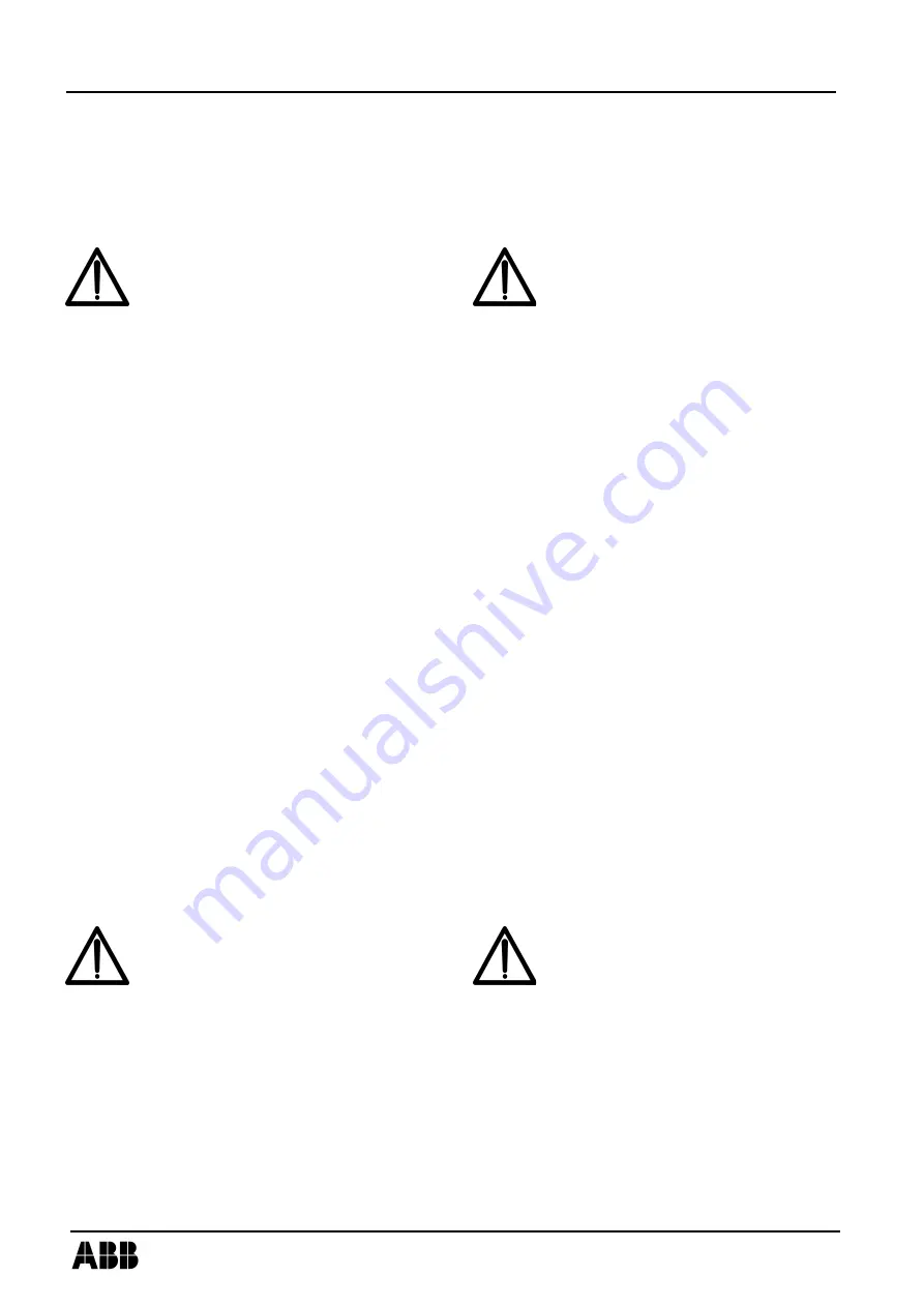 ABB HT846709 Operation Manual Download Page 50