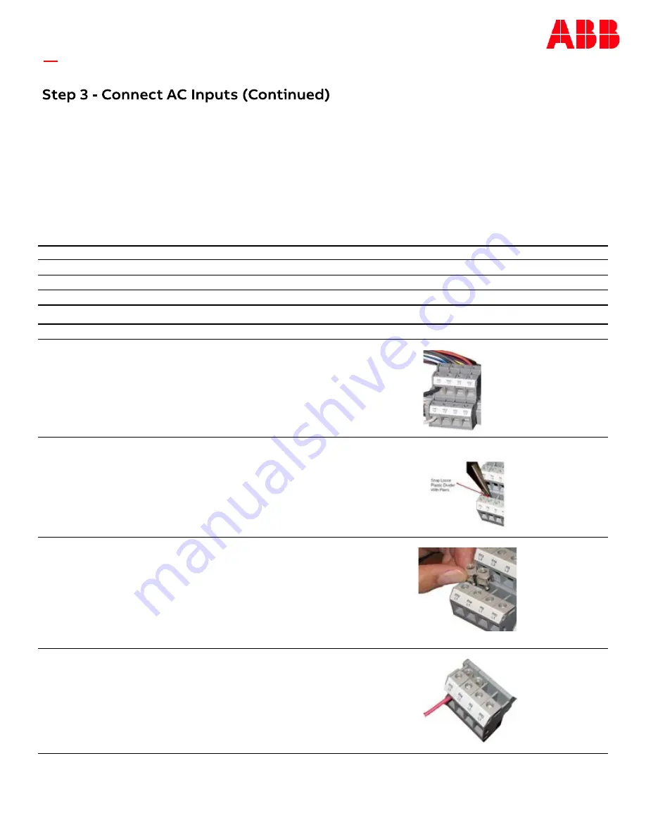 ABB Infinity B G240 System -48V Quick Start Manual Download Page 2