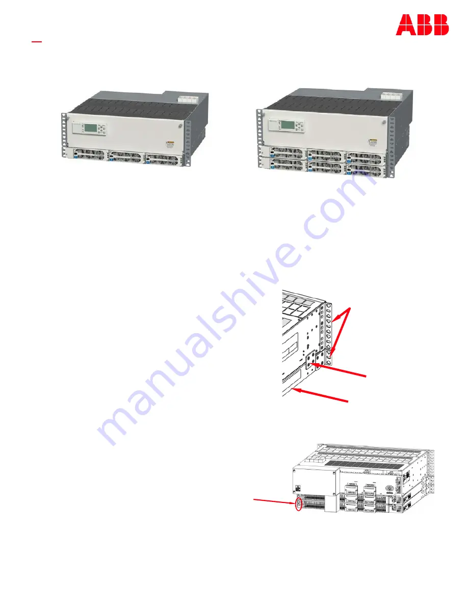 ABB NES48-19-4U-AC7-PS3-DIN15B250P-LVBD-ACSPD Quick Start Manual Download Page 1