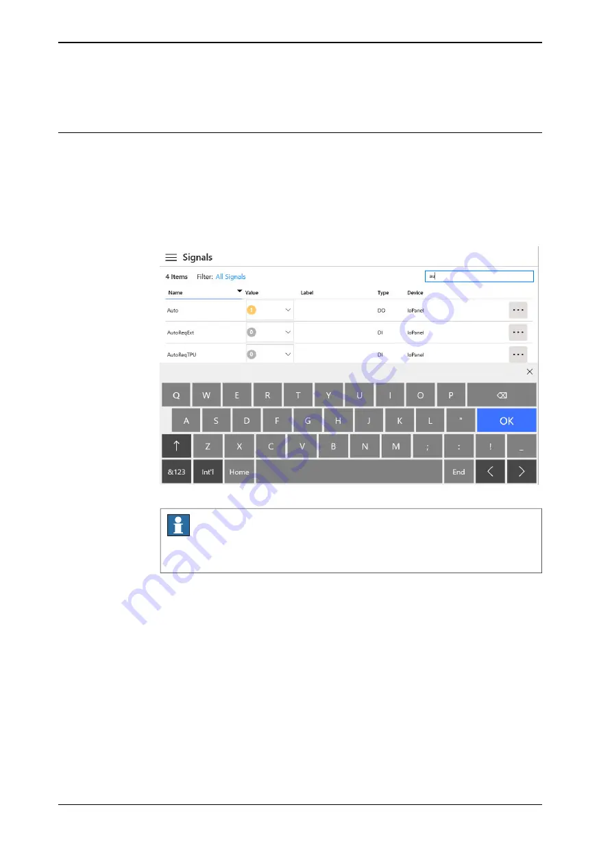 ABB OmniCore S Series Operating Manual Download Page 48