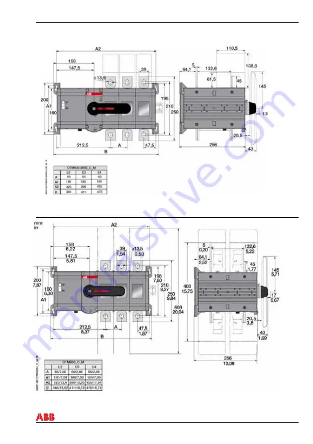 ABB OTM C Series Скачать руководство пользователя страница 13