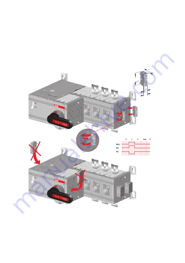 ABB OTM3200E4230C-GE Installation And Operating Instruction Download Page 20