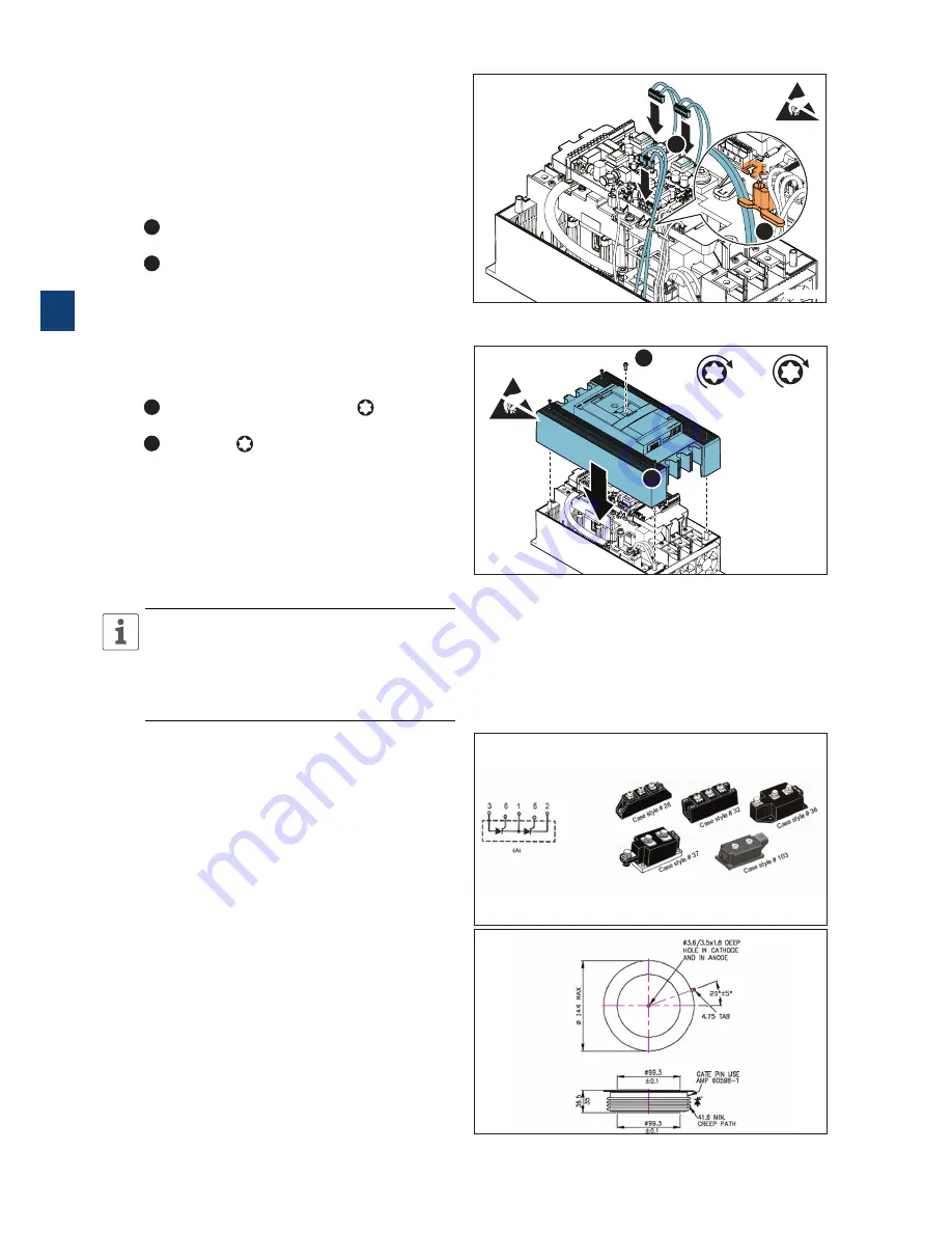 ABB PSTX370 Service Manual Download Page 42