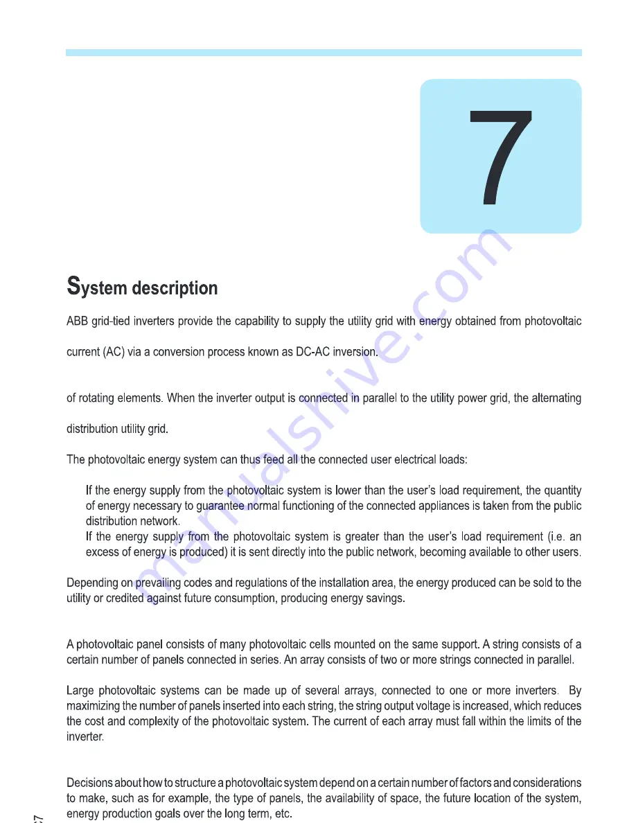 ABB PVI-3.0-OUTD-S-US-A Product Manual Download Page 67