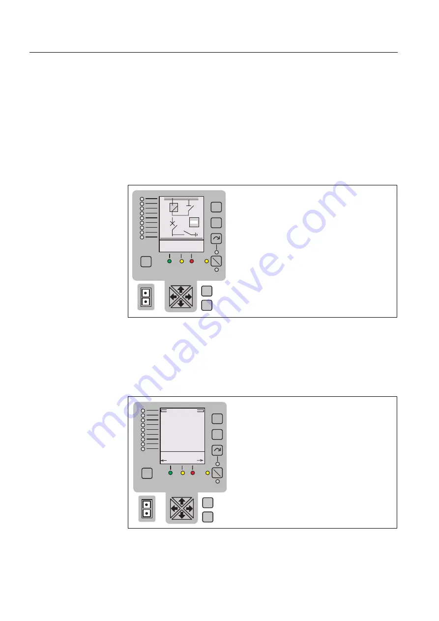 ABB REF 54 Series Operator'S Manual Download Page 18