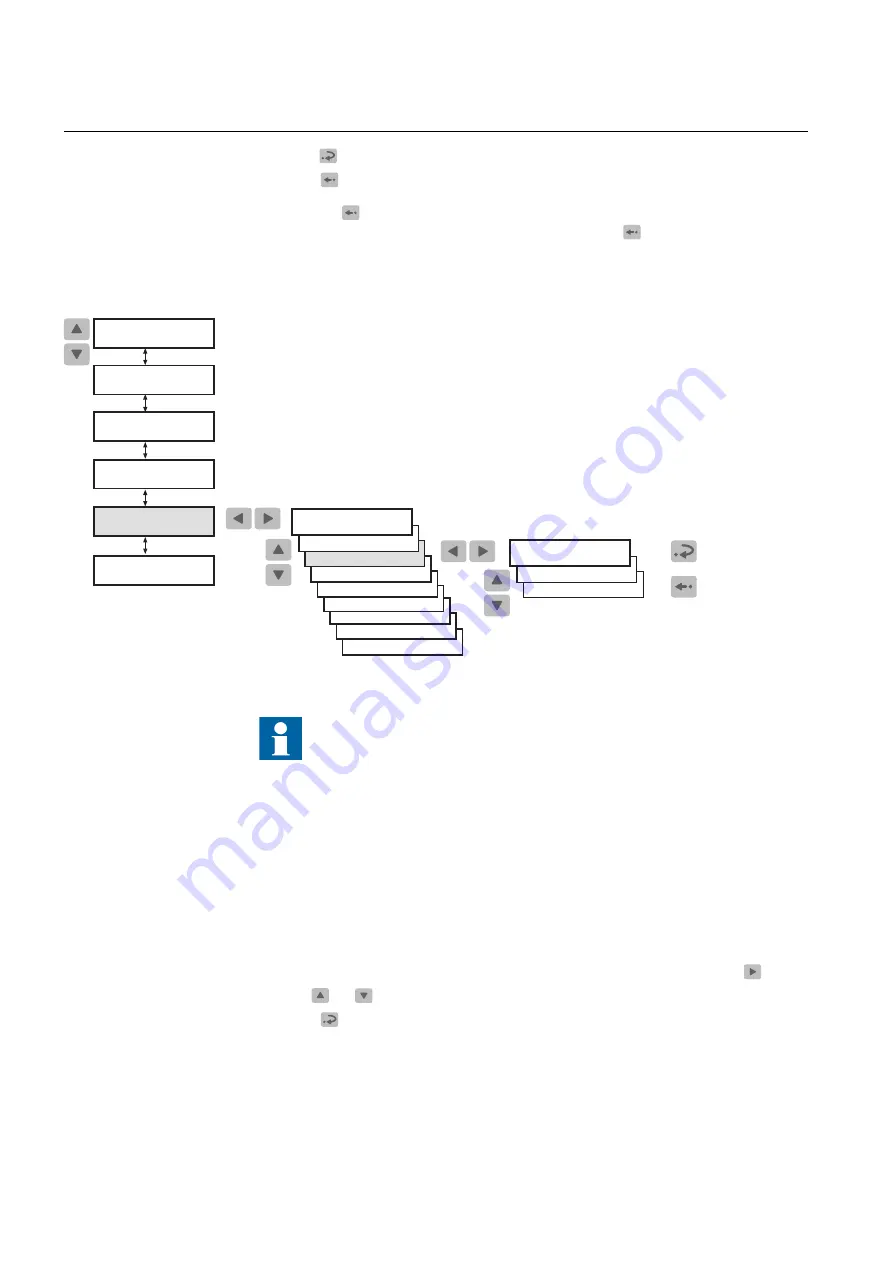 ABB REF 610 Operator'S Manual Download Page 22