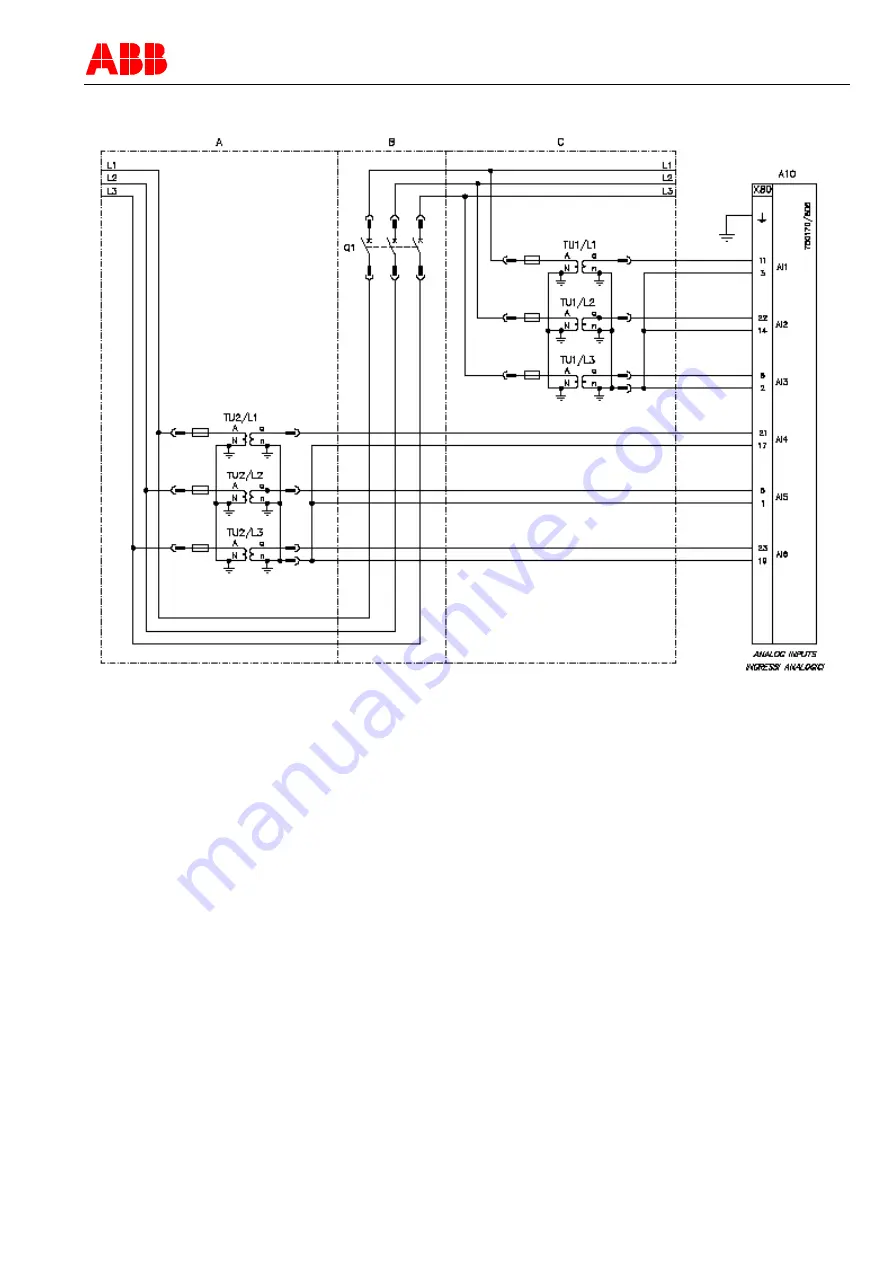 ABB REF542plus Installation And Commissioning Manual Download Page 26