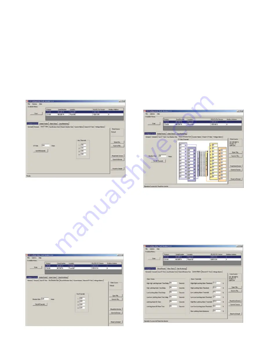 ABB ReliaGear ASPMETER A 42 Installation And Commissioning Instructions Download Page 32