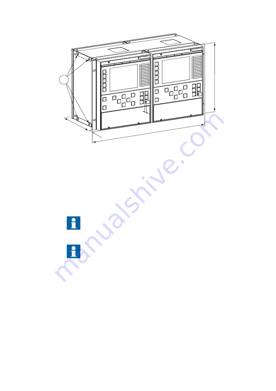 ABB Relion 650 1.1 IEC Installation Manual Download Page 29