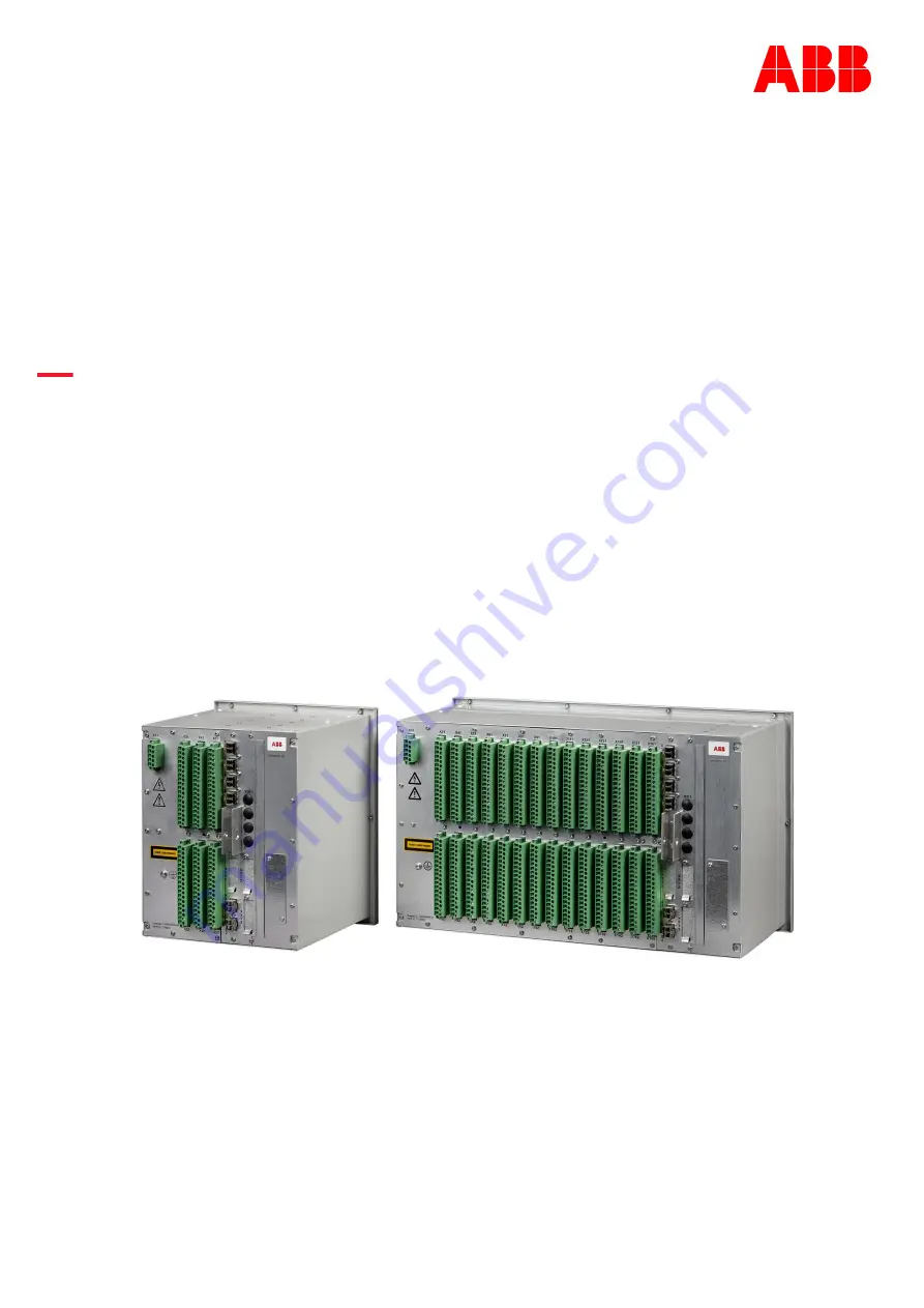 ABB Relion SAM600-IO Operation Manual Download Page 1