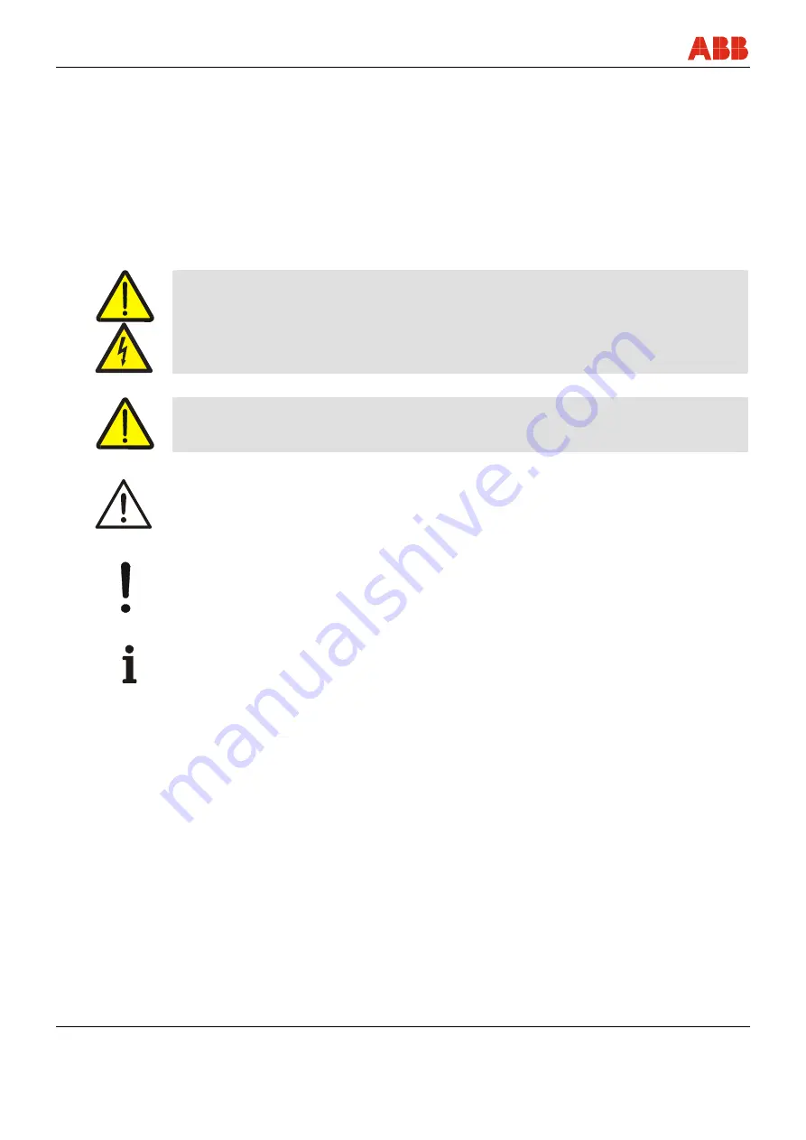 ABB RHDE250 Operating Instructions Manual Download Page 6