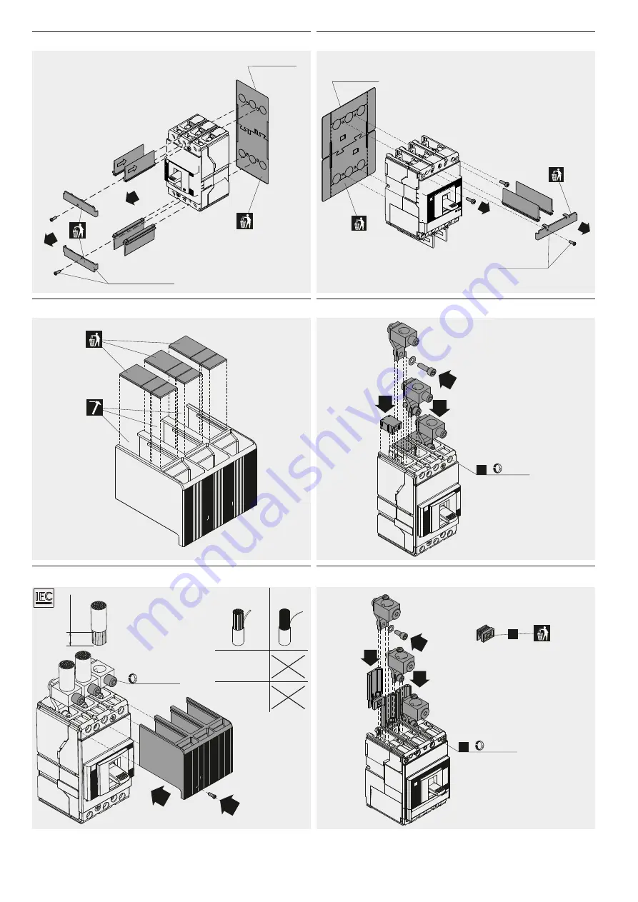 ABB SACE Tmax XT Instruction Manual Download Page 2