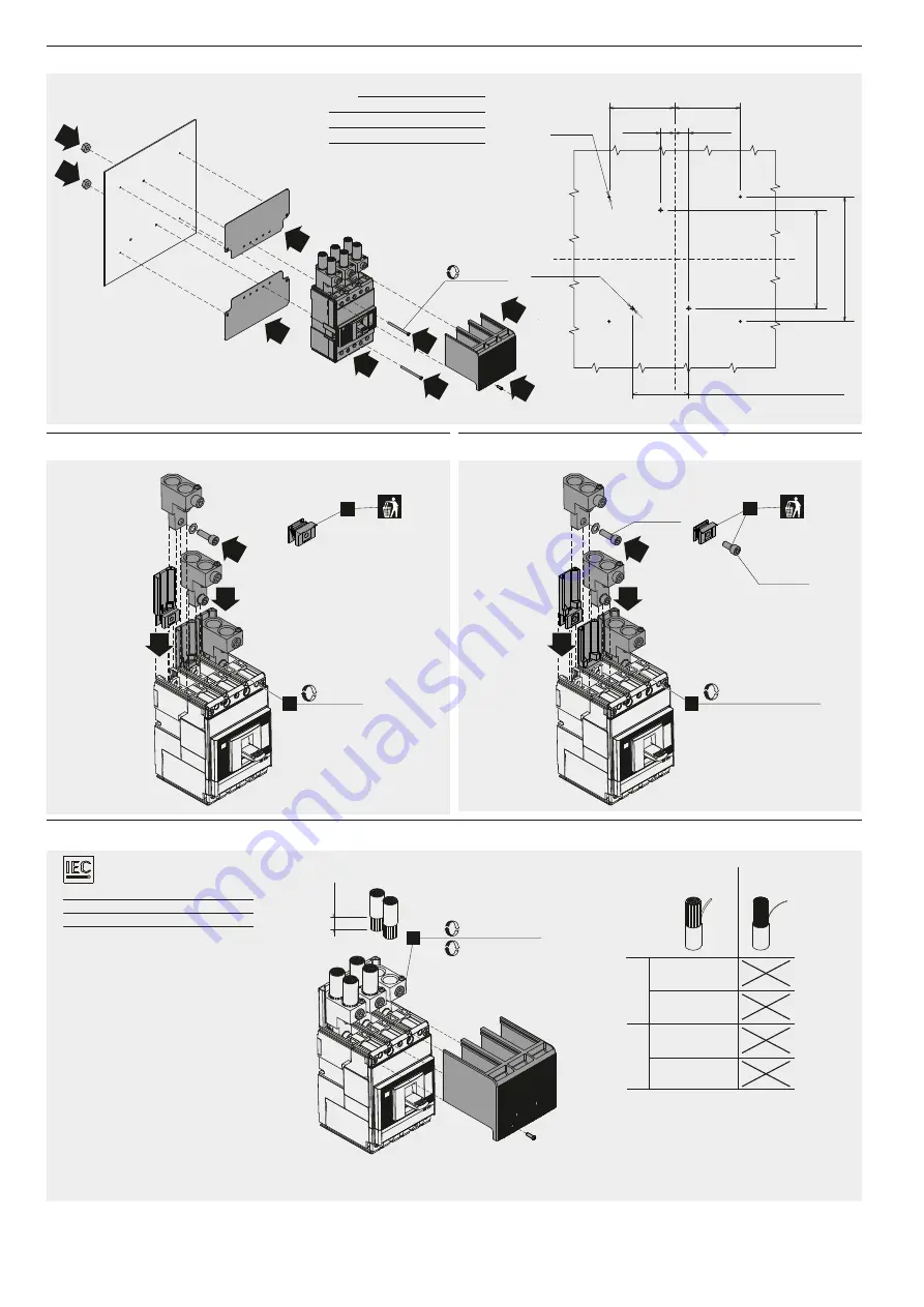 ABB SACE Tmax XT Instruction Manual Download Page 4