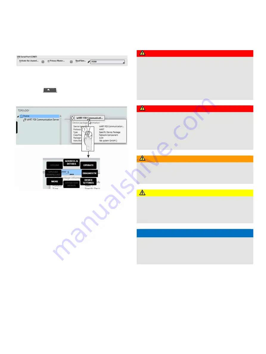 ABB SensyMaster FMT230 Commissioning Instruction Download Page 49