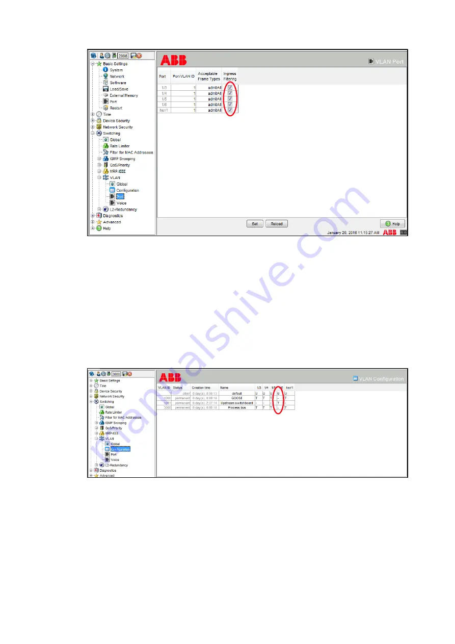 ABB UniGear Digital Commissioning And Testing Manual Download Page 24