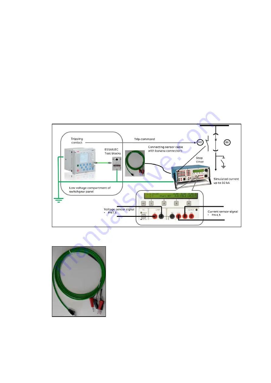 ABB UniGear Digital Commissioning And Testing Manual Download Page 85