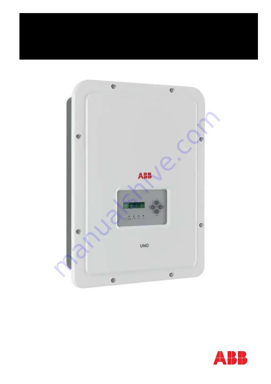 ABB UNO-DM-2.0-TL-PLUS Manual Download Page 1