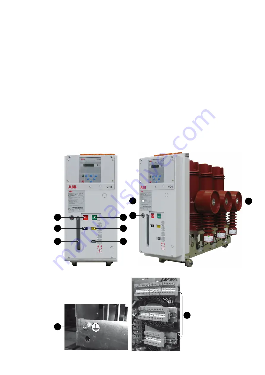 ABB VD4 Series Installation And Operating Instructions Manual Download Page 8