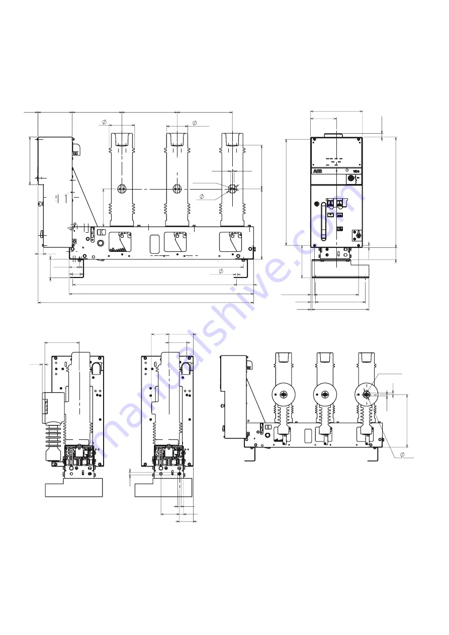 ABB VD4 Series Installation And Operating Instructions Manual Download Page 34