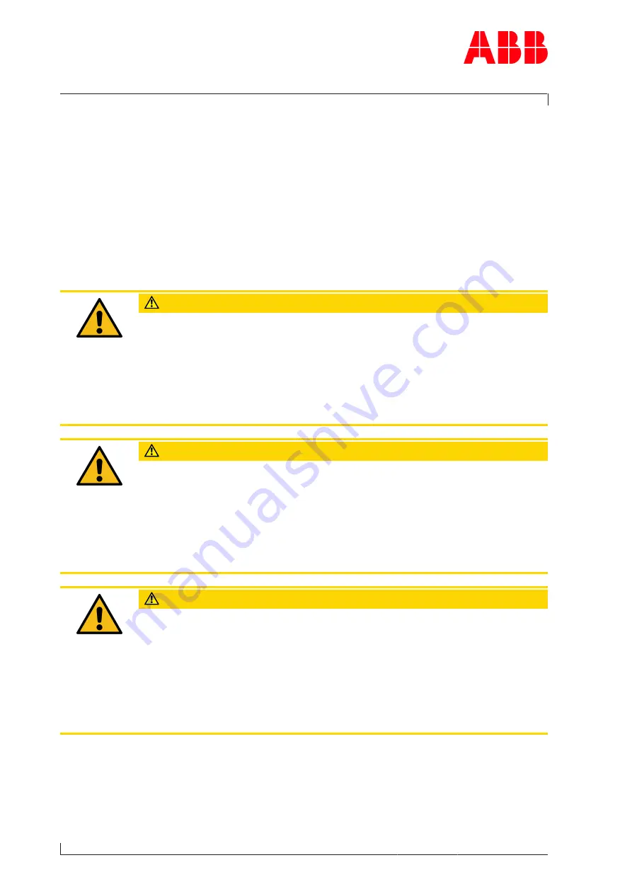 ABB XAC24477 Operation Manual Download Page 48